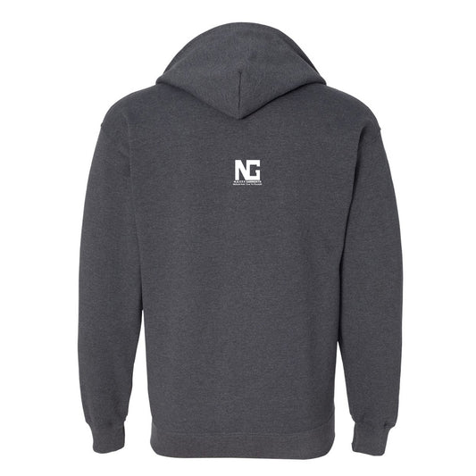 G1 Full Zip Hoodie Jacket Dark Heather