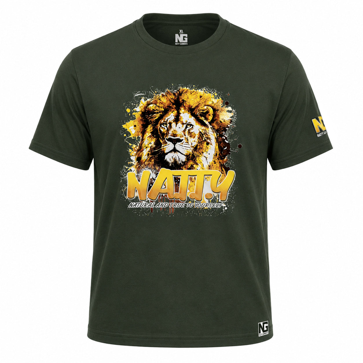 Lion Splash Military Green