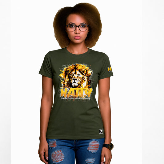 Lion Splash Military Green