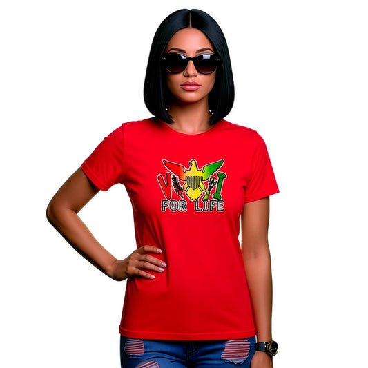 VI for Life Red, Gold and Green (W)