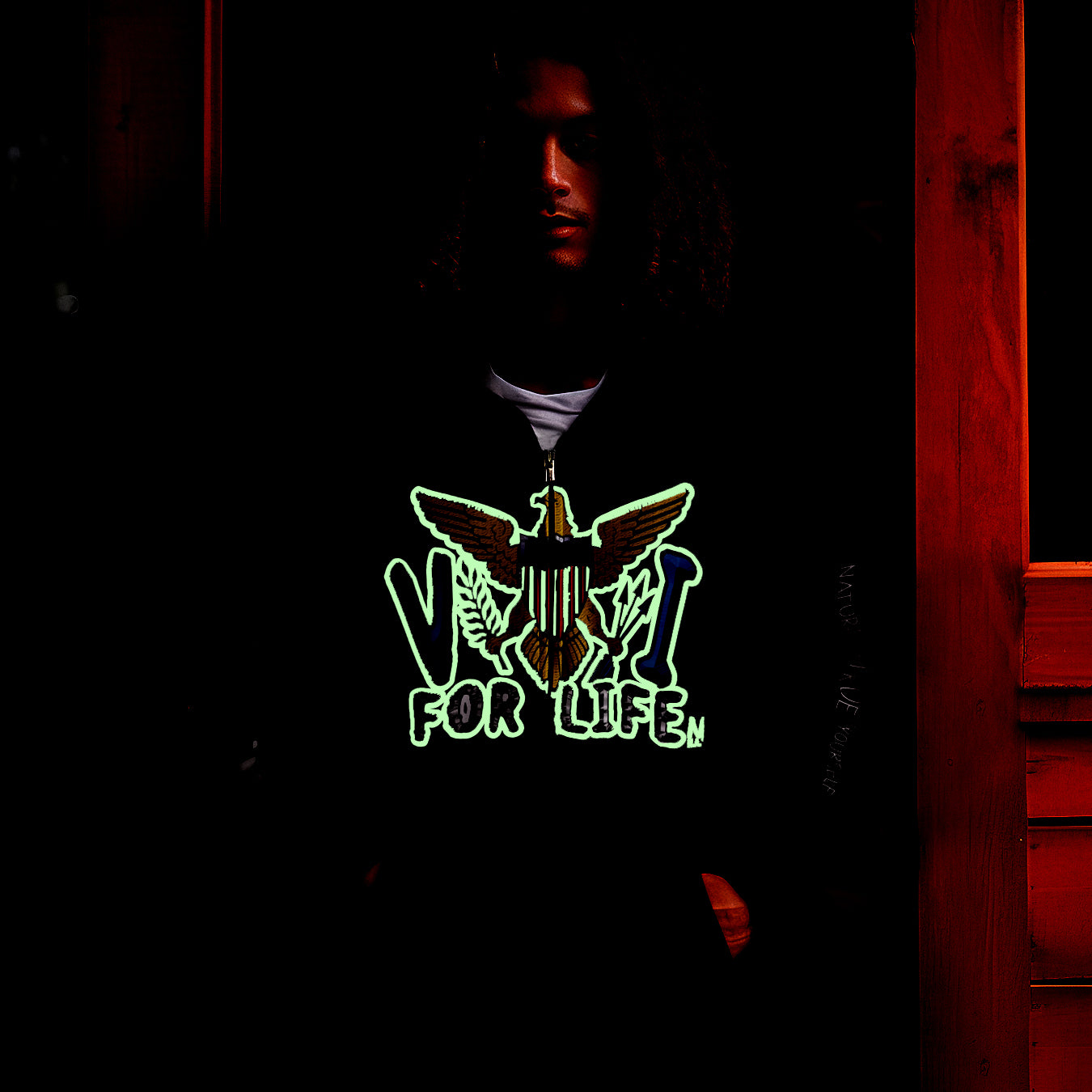 Full Zip VI for Life Hoodie Jacket (Glow Option)
