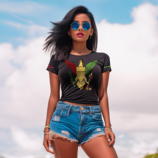 GLT VI Crew Red Gold & Green W