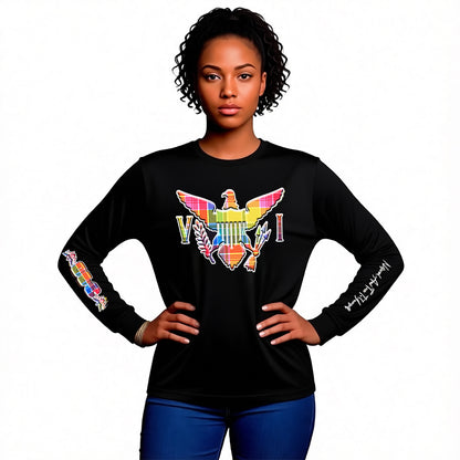 340 MadrasCV Unisex Long Sleeve