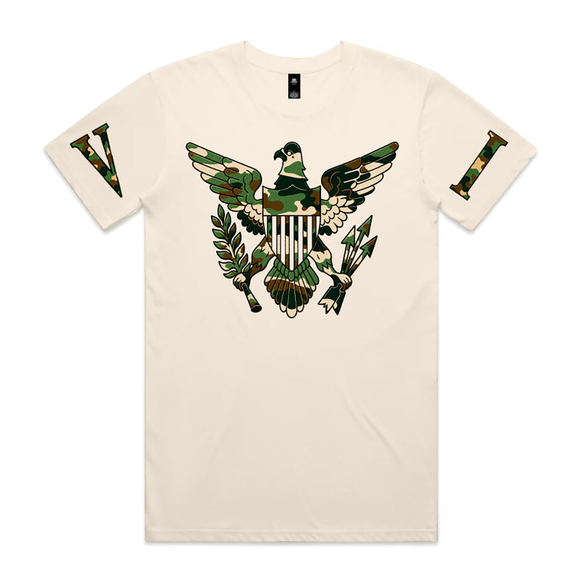 VI Camo Bird Logo Shirt