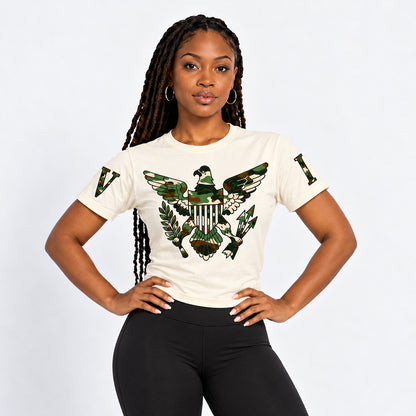 VI Camo Bird Logo Shirt