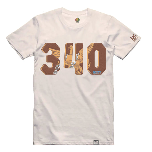 Area Code 340 Chocolate Caramel T