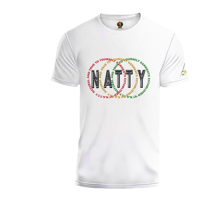 NATTY Life Cycles logo T White