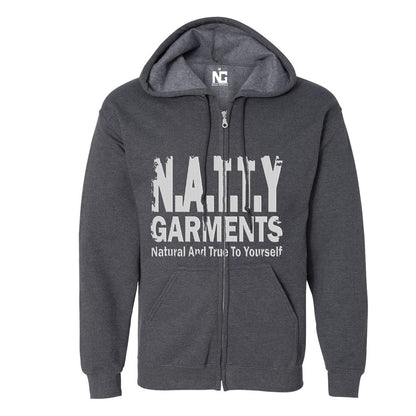 G1 Full Zip Hoodie Jacket Dark Heather