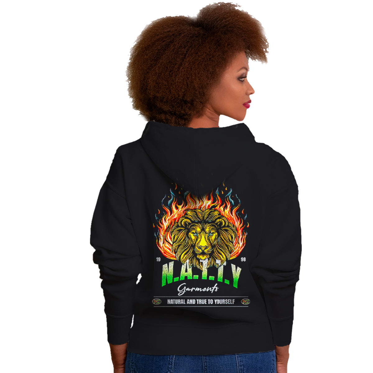 Lion Flame Unisex Hoodie