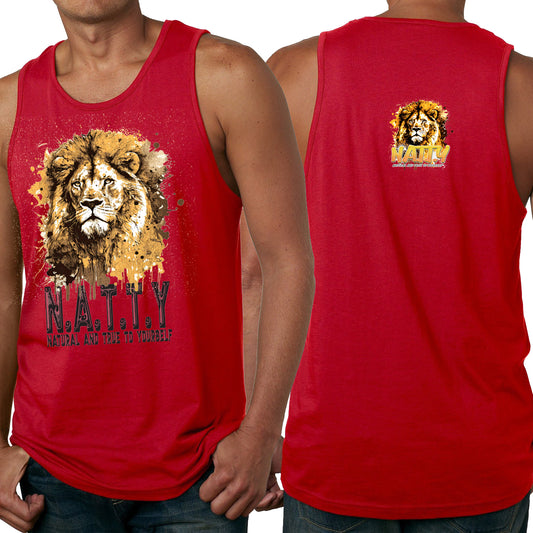 Lion Splash Unisex Tank Top