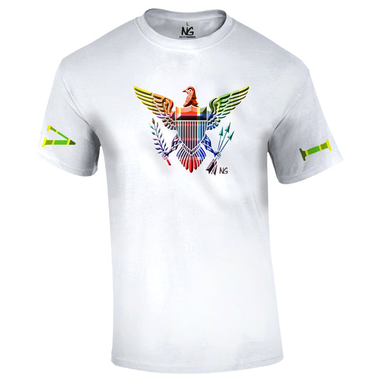 Madras VI Crew T-shirt (White)