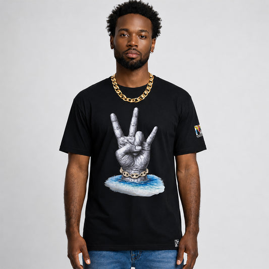 VI Sign Black