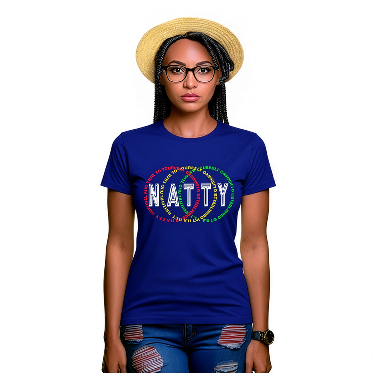NATTY Life Cycles logo T Navy