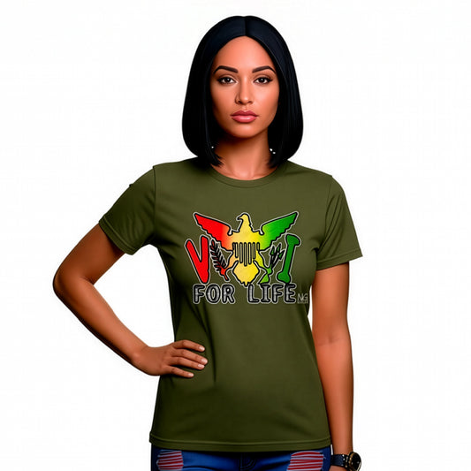 VI for Life Red, Gold and Green (W)