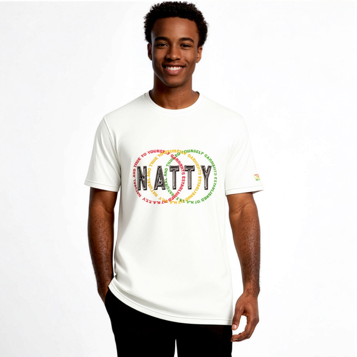 NATTY Life Cycles logo T White