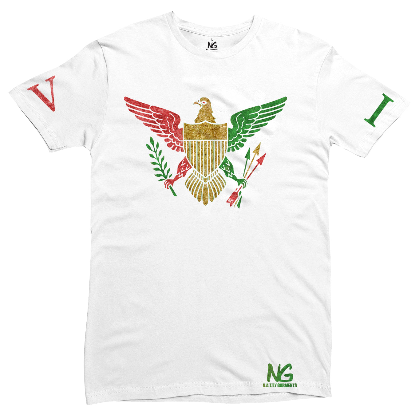 GLT VI Crew Red Gold & Green