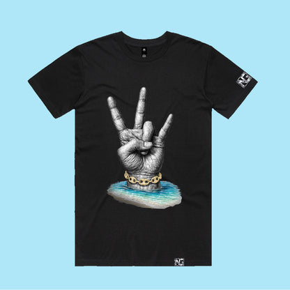 VI Sign Black