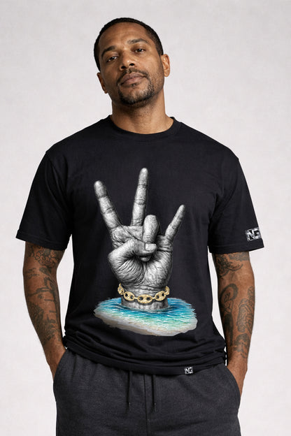 VI Sign Black