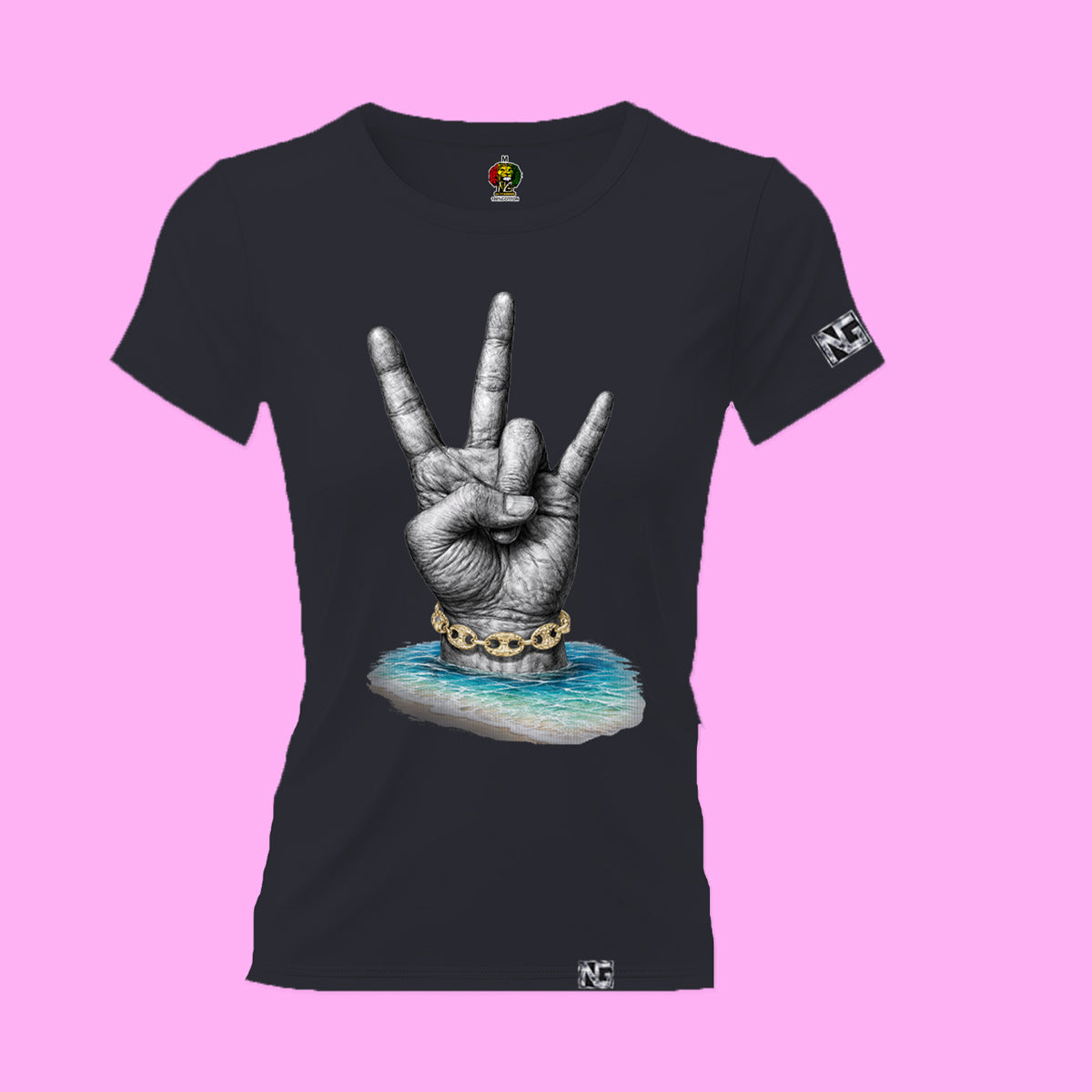 VI Sign Black W