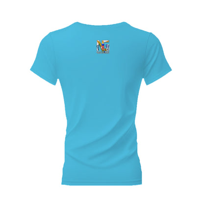 VI Sign turquoise W
