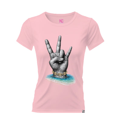 VI Sign Pink W