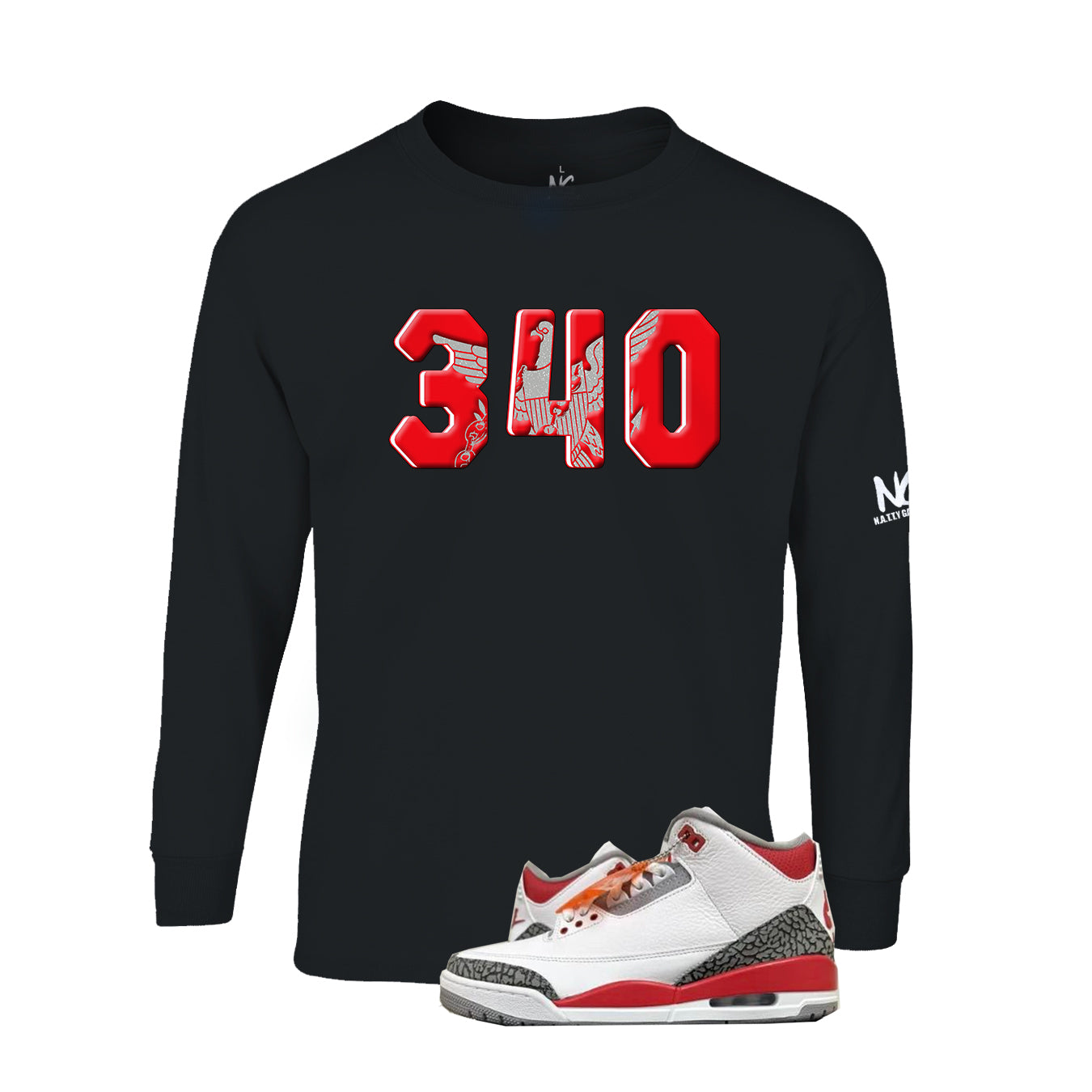 340 Sneaker Shirt (Fire Red)