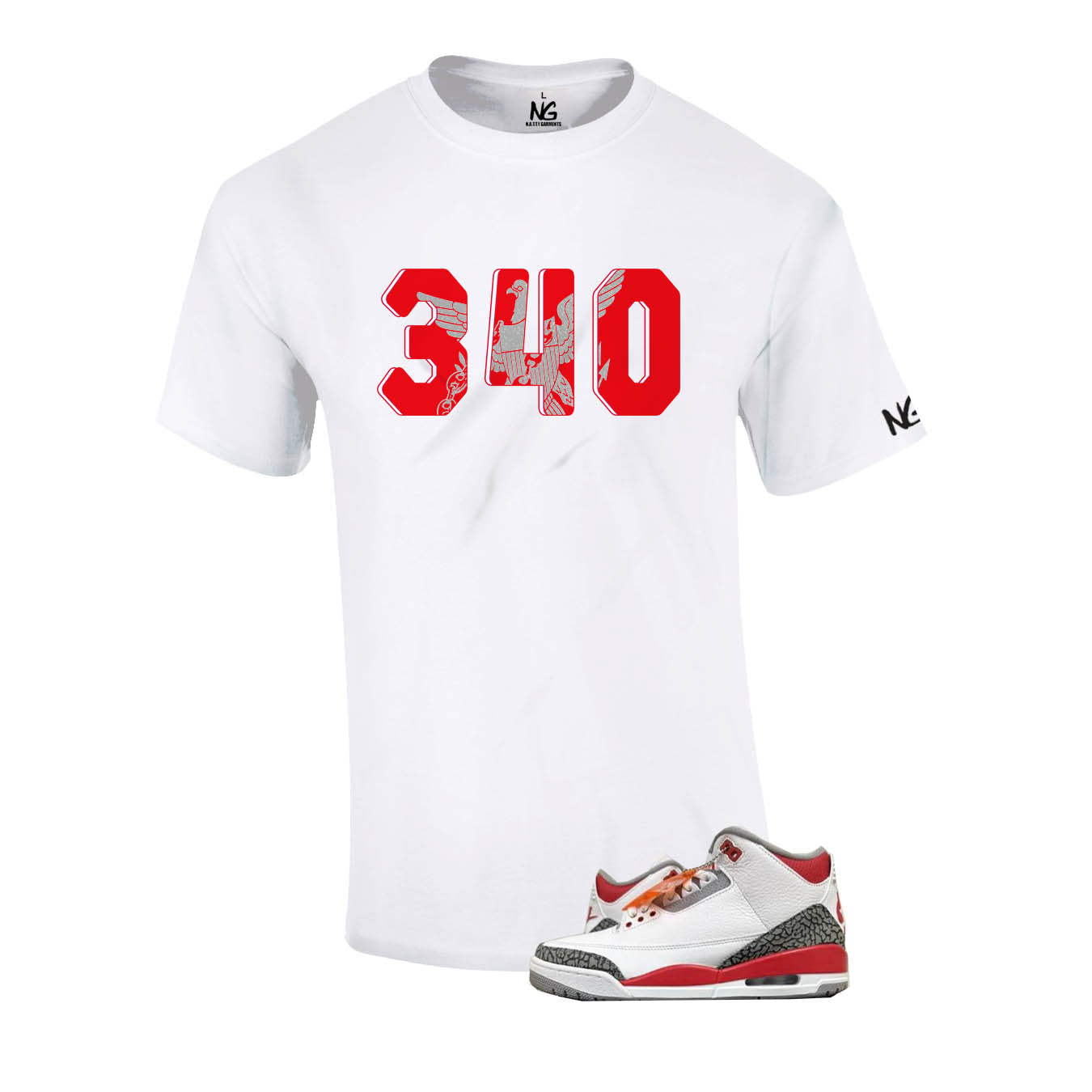 340 Sneaker Shirt (Fire Red)