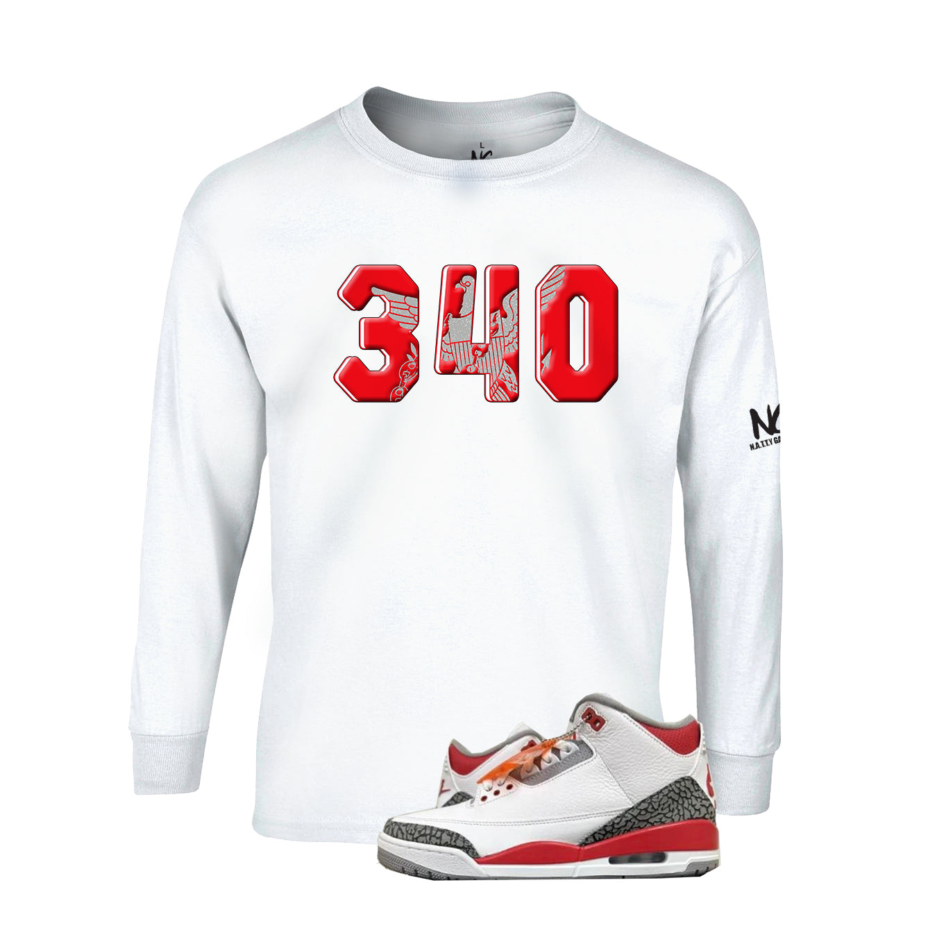 340 Sneaker Shirt (Fire Red)