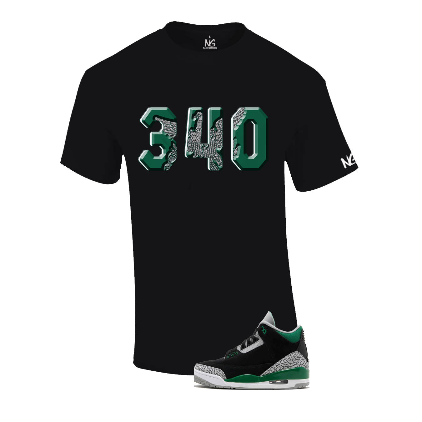 340 Sneaker Shirt (Pine Green)