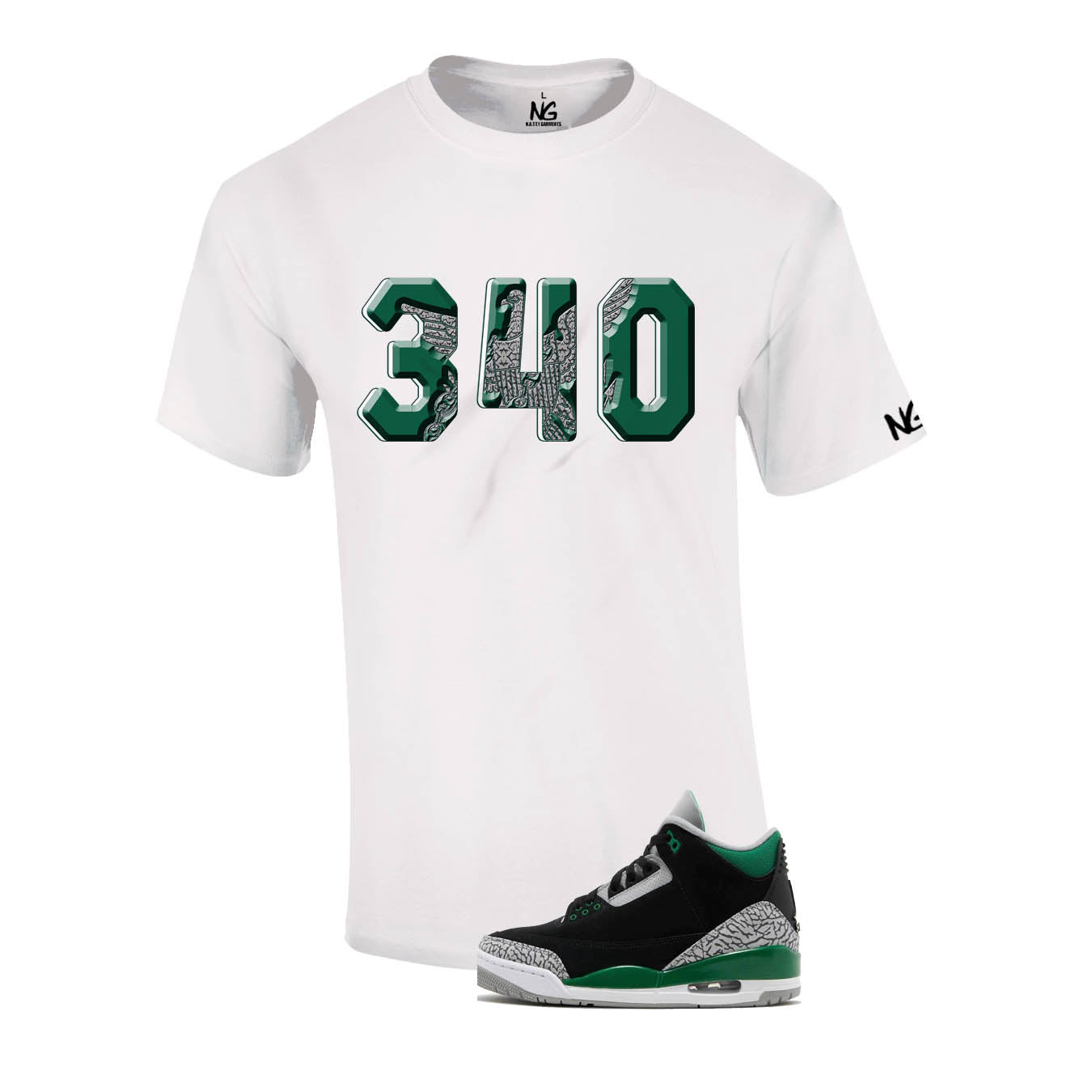 340 Sneaker Shirt (Pine Green)
