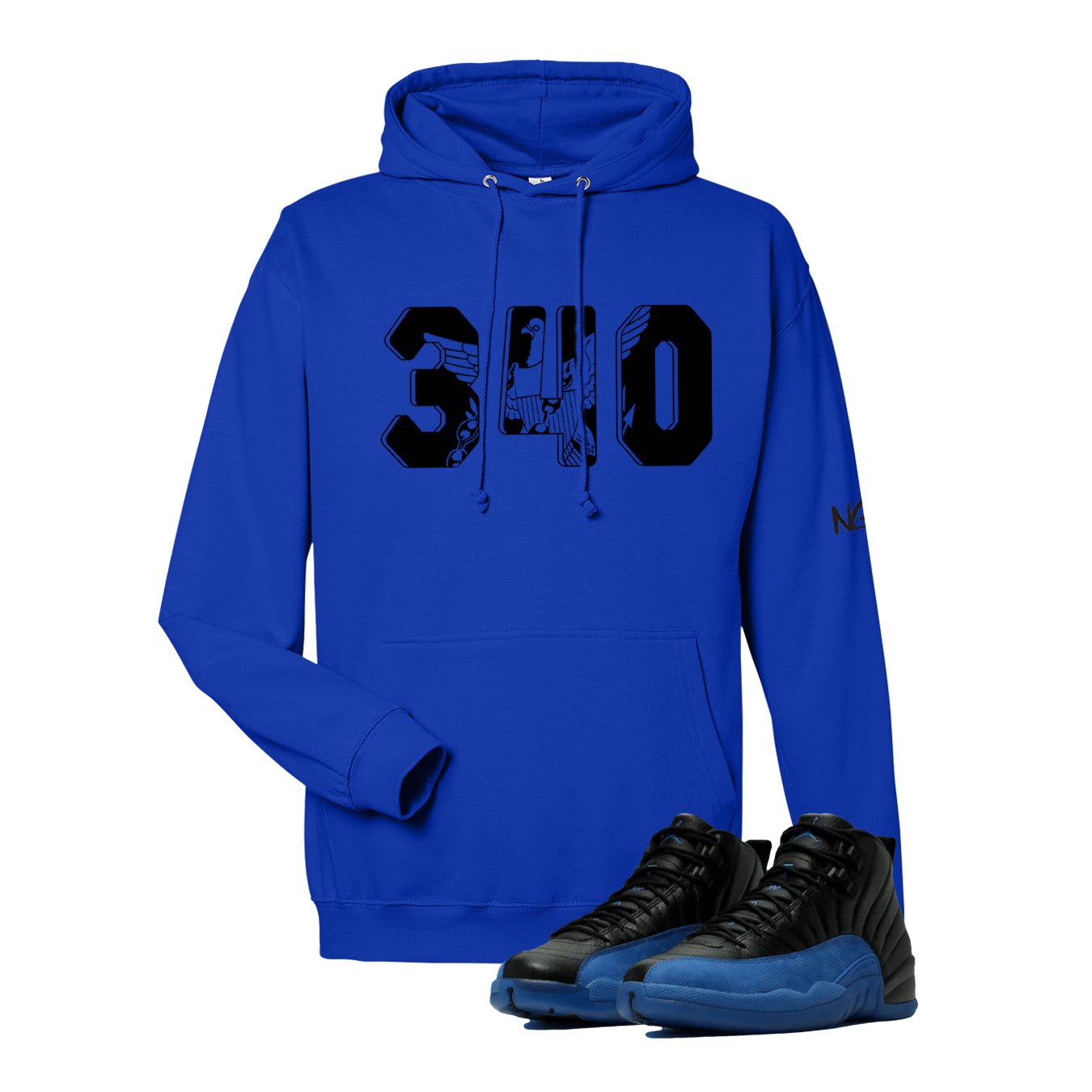 340 Shirt Black & Blue